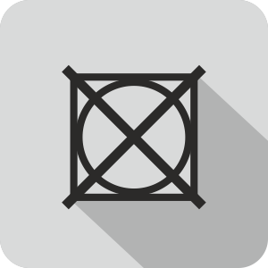 NICHT in den Trockner